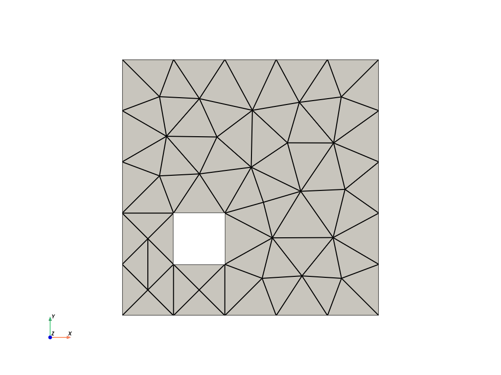 polygon with hole